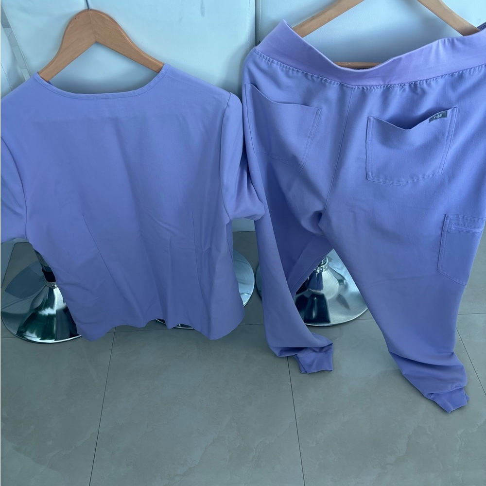 Lavender Top and Pants Set